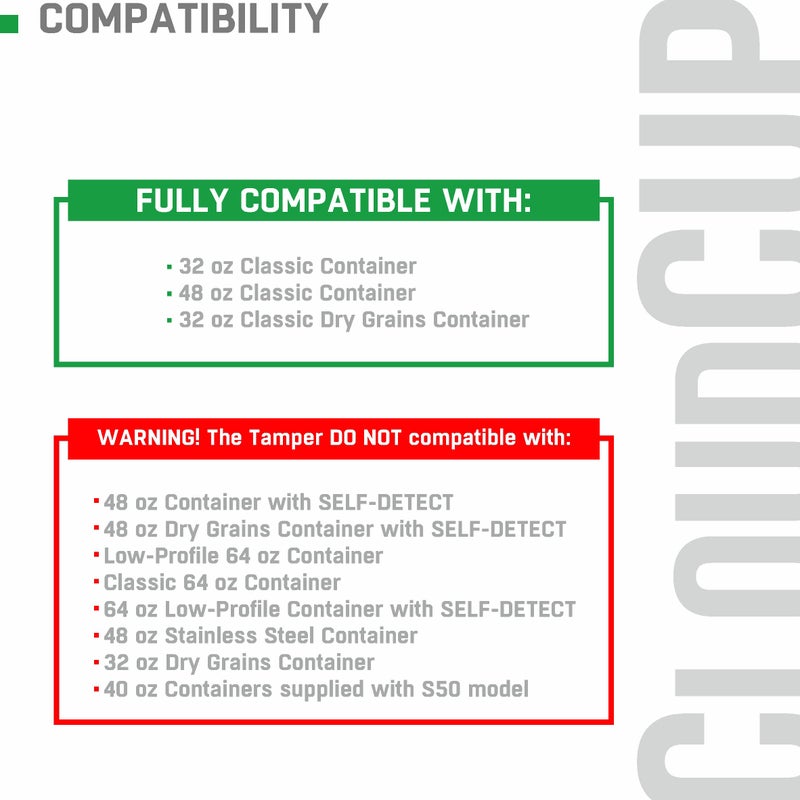 CloudCUP Plunger Replacement Blender Tamper Tool Small Mini Plunger for Vitamix Accessories Tamper Replacement Parts E310 Blender, Standard Container 32 Oz, 48 Oz - Image 4